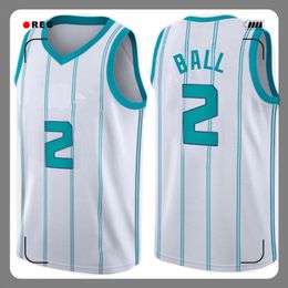 LaMelo 2 Ball Jersey Gordon 20 Hayward Basketball Jerseys man stitched Logos 999