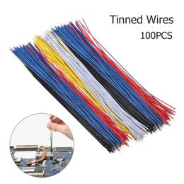 Other Lighting Accessories Tin Plated PCB Solder Cable Jumper Wire Copper Conductor 8 Inch Heat-resistant Soft 100pcsOther OtherOther