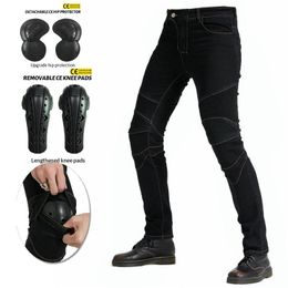 Motorcycle Apparel Men Pants Jeans Protective Gear Riding Touring Motorbike Trousers With Protect Gears Summer Or FallMotorcycle