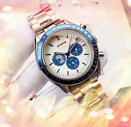 Top Model Blue 50th Popular Watches 44mm Automatic Movement Mechanical 904L Stainless Steel Self-wind all the crime full functional Wristwatches Clock