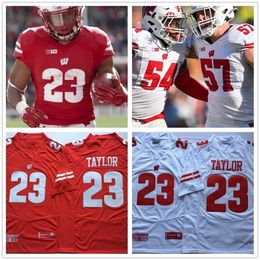 Sj98 Custom NCAA Wisconsin Badgers Titus Toler stitched Football Jersey 5 Graham Mertz 50 Logan Brown Jack Sanborn Jalen Berger any name number