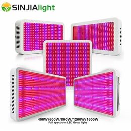 400W 600W 800W 1200W 1600W LED Grow Lights Full Spectrum Hydroponic Led Plant th Lamps for rium Tent Greenhouse Y200917