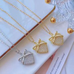 Pendant Necklaces Arrival Crystal Zircon Heart Shape Necklace High Quality Gold Geometry Jewelry For Women Love GiftPendant