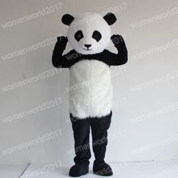 Halloween Panda Mascot Costume Simulation Cartoon Character Outfits Suit Adults Outfit Christmas Carnival Fancy Dress for Men Women
