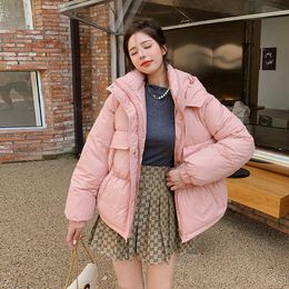 Women's Trench Coats Scene Shooting Down Cotton-padded Jacket Design Feeling Warm Clothes In Winter Fashion Little More Loose Short Cotton-p