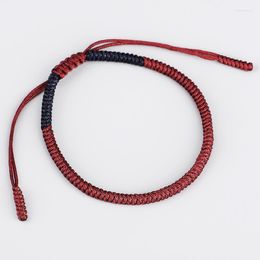 Charm Bracelets Original Design Tibetan Buddhist Braided Mix Colour Lucky Knots Rope Bracelet Men Size Adjustable Blessed For WomenCharm Inte