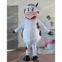 Halloween Cows Mascot Costume High Quality customize Cartoon Anime theme character Adult Size Christmas Birthday Party Outdoor Outfit
