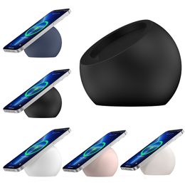 Silicone Charger Holders Bracket for iphone Smartphones Charging Stand Charging Desktop Holder