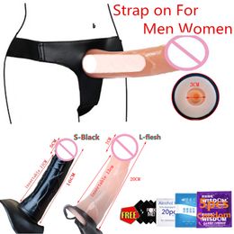 Strap On Realistic Pants Dildo Penis sexy Toys for Women Men Couples Lesbian Adult Game Erotic Toy Products