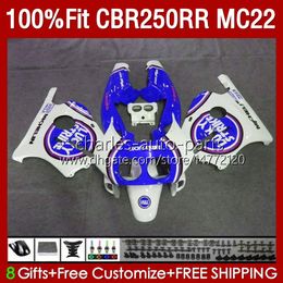 Injection MC22 250CC For HONDA CBR250 CC CBR 250RR 250 RR 90 91 92 93 94 95 1996 1997 1998 1999 131No.253 CBR250RR 1990 1991 1992 1993 1995 Lucky Blue 96 97 98 99 Fairing