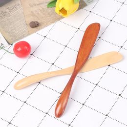 Flatware Sets Thick Handle Wooden Butter Knife Marmalade Japan Style Dinner Knives Tabeware With High Quality StyleFlatware