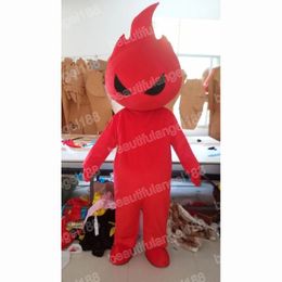 Halloween Flame Mascot Costume Cartoon Cattle Theme Character Carnival Unisex Adults Outfit Christmas Party Outfit Suit