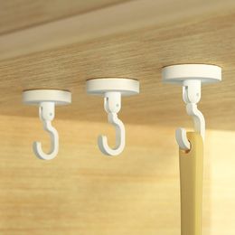 Hooks & Rails 6/3/2pcs Wall Waterproof Oilproof Self Adhesive Transparent Reusable Seamless Hanging Hook For Kitchen Bathroom Decor