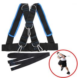 Fitness Sled Harness Workout Speed Trainer With Pull Strap For Resistance Training Tyre Pulling Kits Accessories