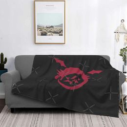 Blankets Full Metal Alchemist Dark Ouroboros Blanket Bedspread Bed Plaid Sofa 135 Fleece Summer