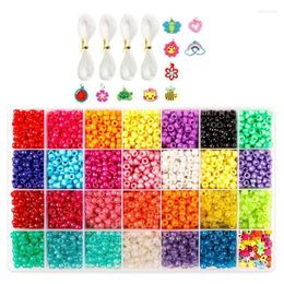 Other 4600Pc Pony Beads Large 28 Grid Box Barrel Early Education Puzzle Bead Material DIY Bracelet AccessoriesOther Toby22