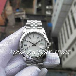 Factory Sales Watch 2 Colour Super BP Watches Classic 2813 Automatic Movement 36mm Blue White Dial Strap Stainless Steel Bezel Case Luminous