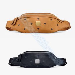 Famous Luxury MC leather belt Bag Waist Bags fanny pack designer bumbag pochette Womens men bum chest sports clutch fashion bag Sh248T