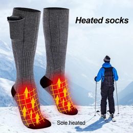 Sports Socks Smart Electric Heated For Men Women Winter Warming Cycling Hiking Snowboard 2000MAH Rechargeable Skiing