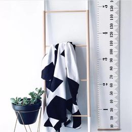 Decorative Objects & Figurines Nordic Style Baby Child Kids Height Ruler Growth Size Chart Measure For Room Home Decoration Art OrnamentDeco