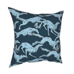 Cushion/Decorative Pillow Borsois Throw Cover Polyester Decorative Saluki Dog Animal Lover Customised Cushion CoversCushion/Decorative