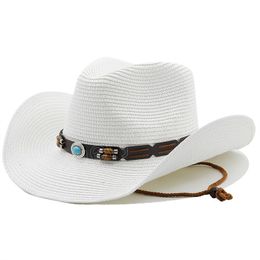 Panama Hat For Women Wide Brim Jazz Fedoras Cooling Sun Hats Summer Breathable Elegant Vintage Ladies Beach Party Straw Cap Men