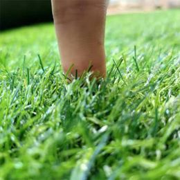 Decorative Flowers & Wreaths Artificial Grass Turf Indoor Outdoor Rug Synthetic Fake Faux Garden Lawn LandscapeDecorative