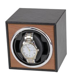 Watch Boxes & Cases Automatic Electric Winding Box For Display Accessories Retro Vertical Mini Watches Storage Collector