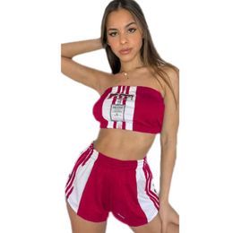 2023 New 2 Piece/set Tracksuits Women's Yoga Set Sports Suit Women Lounge Wear Crop Tops Sexy Women Leggings 20 Colours