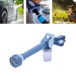 Water Gun & Snow Foam Lance In 1 High Pressure Garden Car Cleaning Spray Sprayer Multifunction Plastic Jet Cannon Turbo ToolsWater