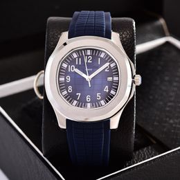 2024 mens watches Automatic Mechanical 2813 movement Watches 40mm comfortable rubber strap Gold shell 5ATM waterproof luminous wristwatches montre de luxe