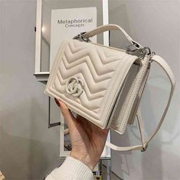 70% factory online sale handbag female spring and summer small square trend straddle one shoulder style