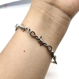 Chains Small Wire Brambles Iron Unisex Choker Bracelet Women Hip-hop Gothic Punk Style Barbed Little Thorns Gifts