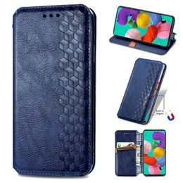 Business Stand Gem Print Flip Wallet Cases For Samsung A10 A20 A30 A50 A70 A11 A21 A31 A41 A51 A71 A7 2018