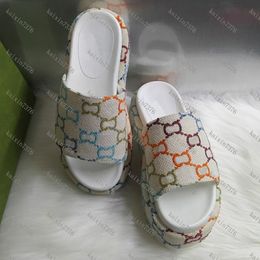 2022 Mode Slide Sandalen Hausschuhe für Männer Frauen mit Originalverpackung Hot Designer Unisex Strand Flip Flops Slipper Top Qualität ERU 35-45