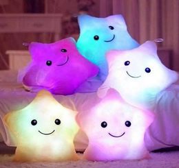 Strings Heart Star Shap Led Light Pillow Cute Luminous With Colourful Birthday/Valentine's Day Gift Kids ToysLED