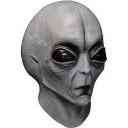 Area 51 Alien Helmet Mask Halloween Cosplay Horror Funny Latex Full Headdress Funny Horror Mascaras Halloween Costume Masquery 220705