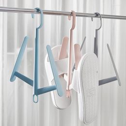 Hangers & Racks Multifunctional Household Shoe-airer Outdoor Clothes-hanger Shoe Hook Small Branch Balcony