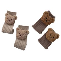 Caps & Hats Bear Head Length Socks Baby Cotton Stockings For Born Party Pography Keeps Babies Feet Warm Skin FriendlyCaps