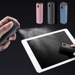 Tablet Mobile PC Screenreiniger Flasche Mikrofasertuch Set Reinigungsartefakt Storage Phone Glass Sprayer Flasche