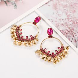 Dangle & Chandelier Jhumka Gypsy Jewellery Vintage Handmade Rhinestone Earrings Big Hanging Wholesale Accessories For WomenDangle ChandelierDa