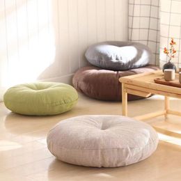 Cushion/Decorative Pillow Japanese Futon Cushion Tatami Mat Living Room Chair Cushions Floor Seat Pad Comfortable Outdoor Garden SoftCushion