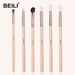 Makeup tool brush set makeup accessories contour eye shadow mixed pink new 6 United 220423