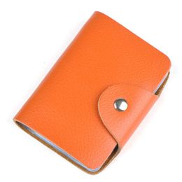 Card Holders Fashion Candy Color Holder For Men Women Cowhide Travel Bank Cards Bags Mini Hasp ID Case Porte Carte