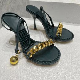 European wading women's platform sandals sandals Gladiator new fashion sexy women's wedges summer high heel casual , classic fashion, leather production, gold chain