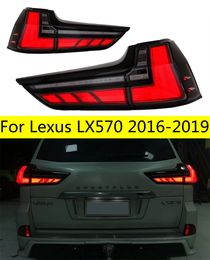 Car Parts Tail Lamp For Lexus LX 20 16-20 19 LX570 LED Fog Brake Taillight DRL Reversing Daytime Running Lights