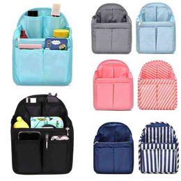 Backpack Insert Organiser Bag Gadget Multi-pocket Handbag Pouch Case 220721