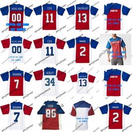 CeoMit 2018 New Style Montreal Alouettes 2 Johnny Manziel 13 Anthony Calvillo 86 Ben Cahoon Mens Womens Youth Personalized Football Jerseys