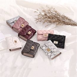 Woman 2022 New Small Change Bags Fashion Versatile Multi-card Position Card Bag Small Fragrance Wind Diamond Wallet