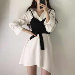 dress over shirt korean
